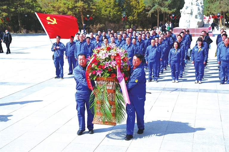 党史学习走在前 奋发有为开新局 40001百老汇网址40001百老汇网址推进党史学习教育走深走实